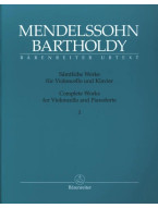 Felix Mendelssohn: Complete Works 1 (noty na violoncello, klavír)