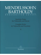 Felix Mendelssohn: Complete Works 2 (noty na violoncello, klavír)