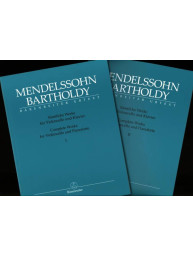Felix Mendelssohn: Complete Works 1 & 2 (noty na violoncello, klavír)