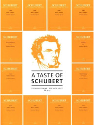 Franz Schubert: A Taste Of Schubert - High Voice (noty na klavír, zpěv)