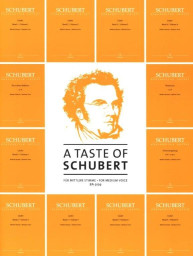 Franz Schubert: A Taste Of Schubert - Medium Voice (noty na klavír, zpěv)