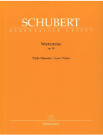 Franz Schubert: Winterreise Op. 89 D 911 - Low Voice (noty na klavír, zpěv)