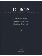 Théodore Dubois: Complete Organ Works 6 (noty na varhany)