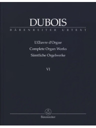Théodore Dubois: Complete Organ Works 6 (noty na varhany)