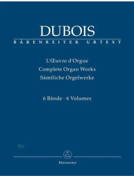 Théodore Dubois: Complete Organ Works, Volumes 1-6 (noty na varhany)