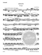 Claude Debussy: Sonata (noty na violoncello, klavír)