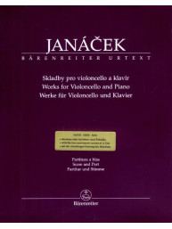 Leoš Janáček: Works (noty na violoncello, klavír)
