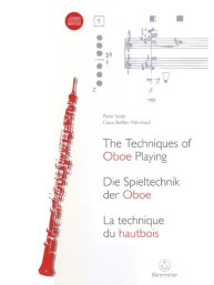 Claus-Steffen Mahnkopf: The Techniques of Oboe Playing (noty na hoboj)(+audio)
