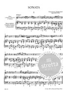 Francesco Geminiani: Sonata in E minor (noty na hoboj, basso continuo)