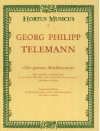 Georg Philipp Telemann: Der getreue Musikmeister (noty na příčnou flétnu, basso continuo)