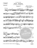 Willem de Fesch: 6 Sonaten (noty na violoncello, basso continuo)