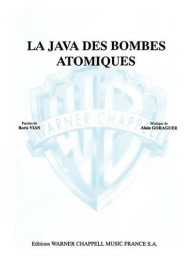 Boris Vian: La Java des Bombes Atomiques (noty na klavír, zpěv)
