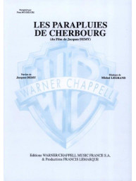 Michel Legrand: Les Parapluies de Cherbourg (noty na klavír, zpěv, akordy)