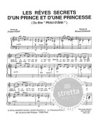 Michel Legrand: Les Reves Secrets D'un Prince et D'une Princesse (noty na klavír, zpěv, akordy)
