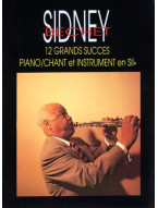 Sidney Bechet: 12 Grands Succes (noty na klavír, zpěv, klarinet)