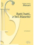 W.A. Mozart: Batti batti, o bel Masetto, da Don Giovanni (noty na klavír, zpěv, soprán)