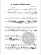 Arrigo Boito: L'altra notte in fondo al mare, da Mefistofele (noty na klavír, zpěv, soprán)