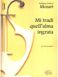 W.A. Mozart: Mi Tradí Quell'Alma Ingrata, da Don Giovanni (noty na klavír, zpěv, soprán)