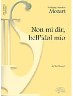 W.A. Mozart: Non mi dir, bell'idol mio, da Don Giovanni (noty na klavír, zpěv, soprán)