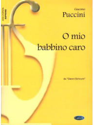 Giacomo Puccini: O mio babbino caro, da Gianni Schicchi (noty na klavír, zpěv, soprán)