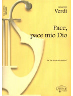 Giuseppe Verdi: Pace, pace mio Dio, da La Forza del Destino (noty na klavír, zpěv, soprán)