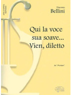 Vincenzo Bellini: Qui la voce sua soave… Vien, diletto, da I Puritani (noty na klavír, zpěv, soprán)