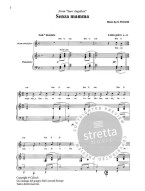 Giacomo Puccini: Senza mamma, da Suor Angelica (noty na klavír, zpěv, soprán)