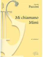 Giacomo Puccini: Mi chiamano Mimi, da La Boheme (noty na klavír, zpěv, soprán)