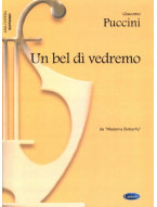 Giacomo Puccini: Un bel di vedremo, da Madame Butterfly (noty na klavír, zpěv, soprán)