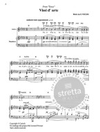 Giacomo Puccini: Vissi d'arte, da Tosca (noty na klavír, zpěv, soprán)