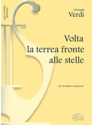 Giuseppe Verdi: Volta La Terrea Fronte Alle Stelle da Un Ballo in maschera (noty na klavír, zpěv, soprán)
