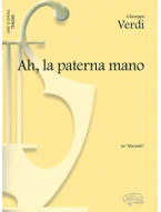 Giuseppe Verdi: Ah, la paterna mano, da Macbeth (noty na klavír, zpěv, tenor)