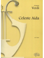 Giuseppe Verdi: Celeste Aida, da Aida (noty na klavír, zpěv, tenor)