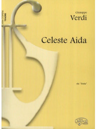 Giuseppe Verdi: Celeste Aida, da Aida (noty na klavír, zpěv, tenor)