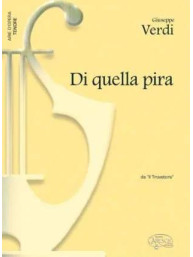 Giuseppe Verdi: Di quella pira, da Il Trovatore (noty na klavír, zpěv, tenor)