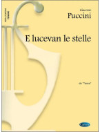 Giacomo Puccini: E lucevan le stelle, da Tosca (noty na klavír, zpěv, tenor)