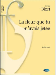 Georges Bizet: La fleur que tu m’avais jetée da Carmen (noty na klavír, zpěv, tenor)
