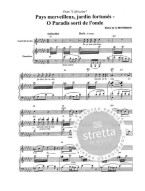 Giacomo Meyerbeer: Pays merveilleux, jardin fortunés, O paradis sorti de l'onde da L'Africaine (noty na klavír, zpěv, tenor)