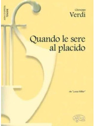 Giuseppe Verdi: Quando le sere al placido, da Luisa Miller (noty na klavír, zpěv, tenor)