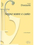 Gaetano Donizetti: Sogno Soave e Casto, da Don Pasquale (noty na klavír, zpěv, tenor)
