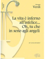 Giuseppe Verdi: La Vita é inferno all'infelice...Oh, tu che in seno agli angeli da La Forza del Destino (noty na klavír, zpěv, tenor)