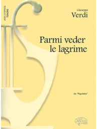 Giuseppe Verdi: Parmi veder le lagrime, da Rigoletto (noty na klavír, zpěv, tenor)