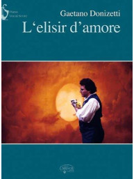 Gaetano Donizetti: L'Elisir D'Amore (noty na klavír, zpěv)