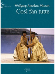 Wolfgang Amadeus Mozart: Cosí Fan Tutte (noty na klavír, zpěv)
