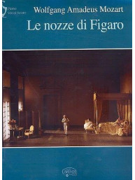 Wolfgang Amadeus Mozart: Le Nozze di Figaro (noty na klavír, zpěv)
