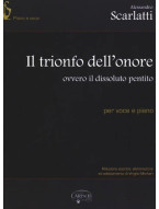 Alessandro Scarlatti: Ill Trionfo Dell' onore (noty na klavír, zpěv)