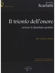 Alessandro Scarlatti: Ill Trionfo Dell' onore (noty na klavír, zpěv)