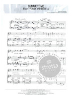 George Gershwin: Summertime (noty na klavír, zpěv, akordy)