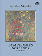 Gustav Mahler: Symphonies Nos. 3 And 4 (noty, partitura)