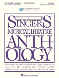 Singer's Musical Theatre Anthology - Teen's Edition - Soprano (noty na klavír, zpěv)(+audio)